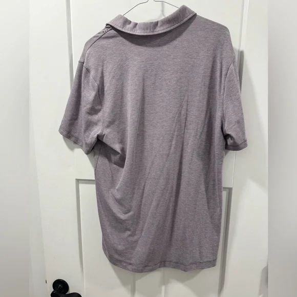 Lululemon Mens Polo Purple Size Large EUC - Picture 4 of 5